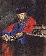 Ilya Repin Portrait of Mendeleev Sweden oil painting artist